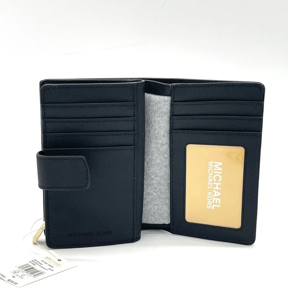 Michael Kors Medium Bifold Zip Corner Wallet